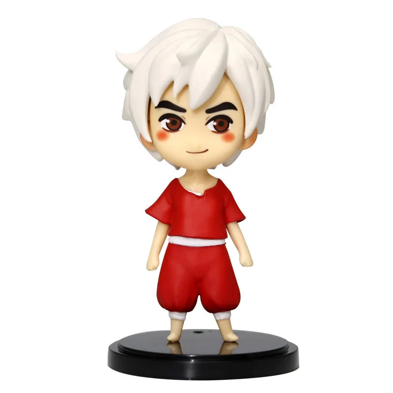Chinese Style Anime Ornament Big Fish Haitang Kun Q-Version Handmade Exquisite Model Doll Collectible Action Figure Toy