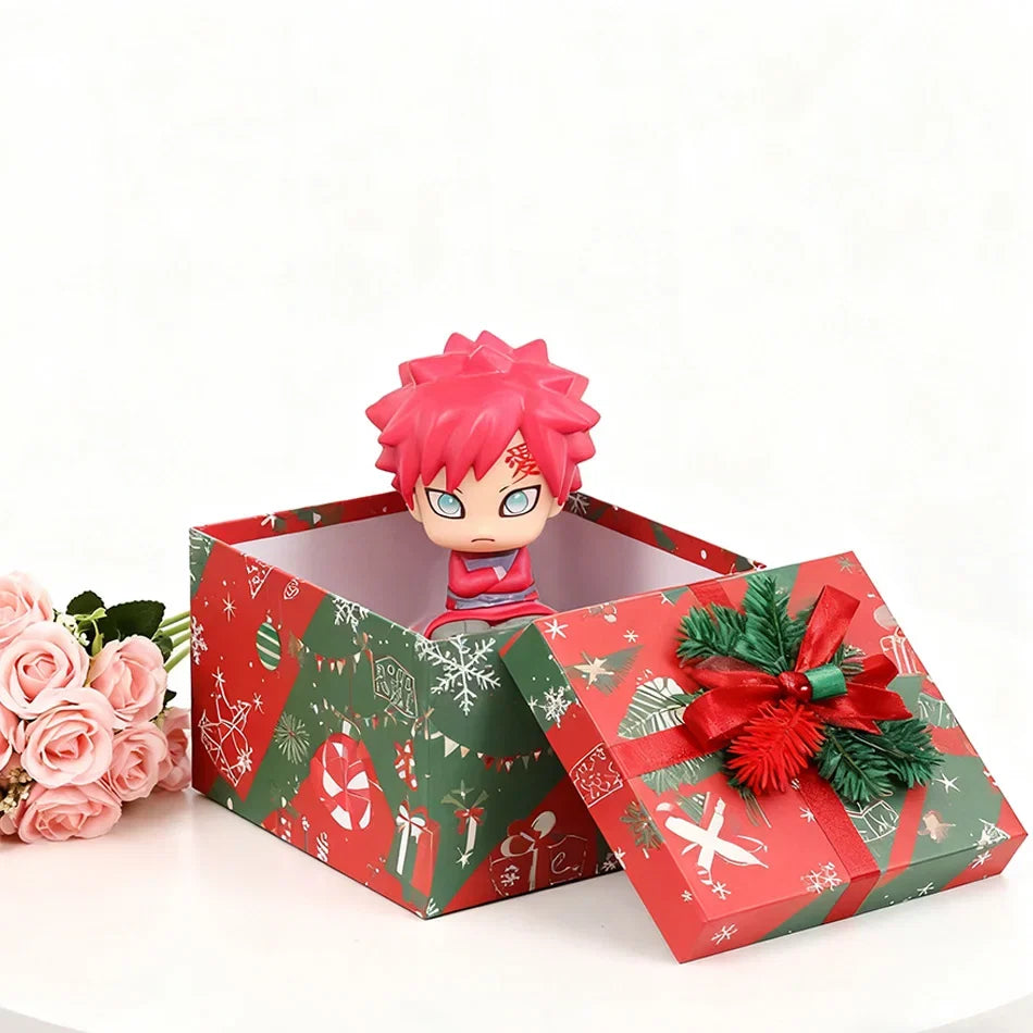 Anime Figure Naruto Kakashi Action Figure Q Version Kawaii Sasuke Itachi Figurine Car Decoration Collection Toy Christmas gift