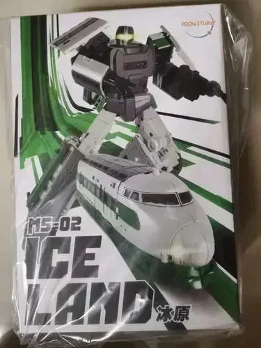 Trainbots Transformation Moon Studio Raiden Train Combination MS06 MS05 MS04 Moon Shine Action Figures Toy Hobby Gift Collection