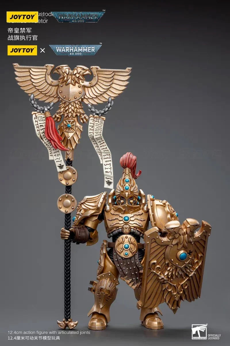 【In Stock】JOYTOY 1/18 Action Figure Warhammer 40K Adeptus Custodes Vexilus Praetor Toys