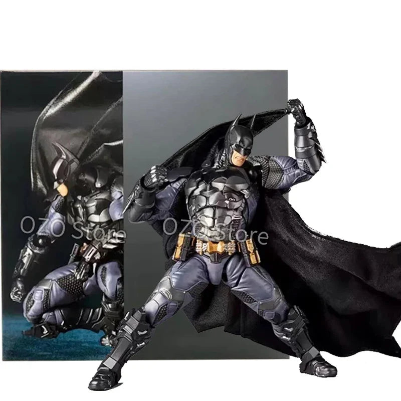 New Hot Revoltech Batman Arkham Knight Ver. Gk Figure Amazing Yamaguchi Action Figure Toy Figurine Collectible Model Gift