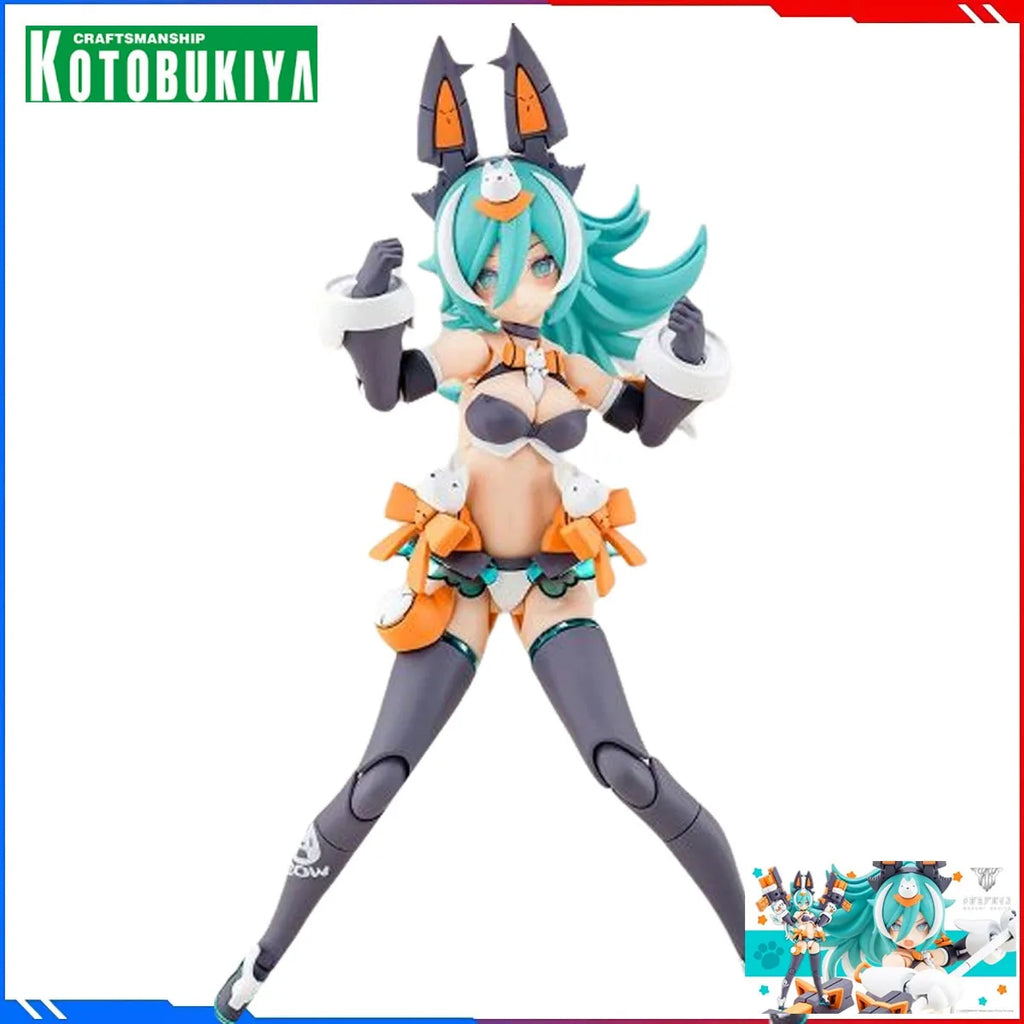 Kotobukiya Genuine Anime Model Kits MEGAMI DEVICE 30 PUNIMOFU LANG Toys Action Figure Assembly Model Gift for Boy Girl in Stock
