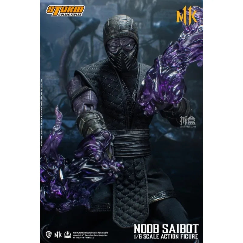 Authentic Storm Toys Original 1/6 Mortal Kombat Sub Zero Absolute Zero Ninja DCMK10 Game Mobile Doll Model Toy Gift Collection