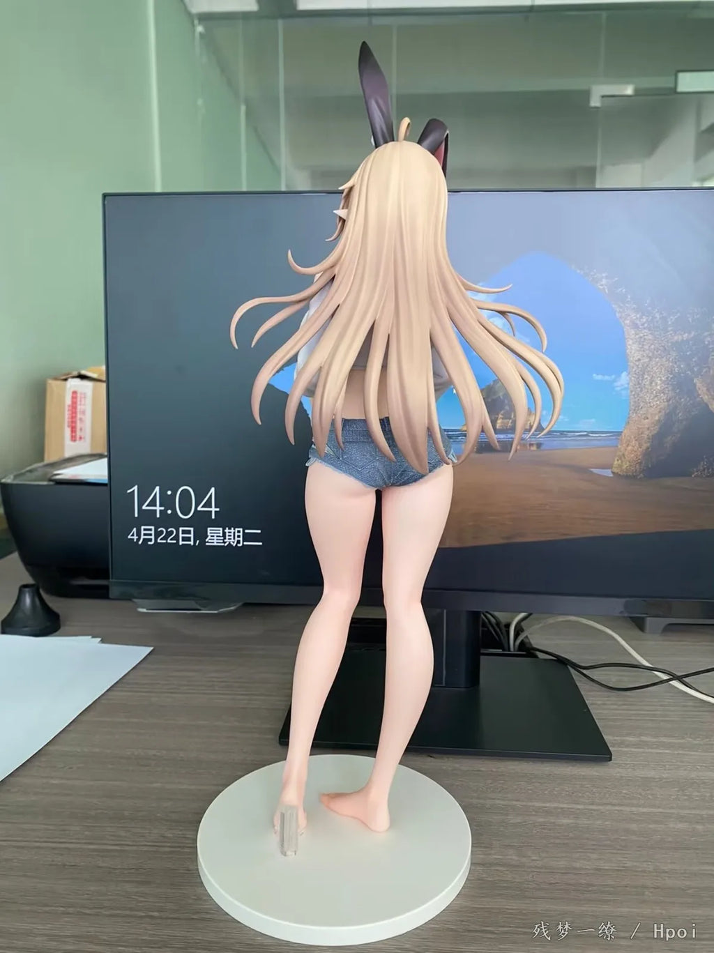 Original Maxcute Sekai Kara Kita Seirei Shoujo Rabi 1/4 Figure Sexy Girl Anime Figurine Pvc Model Statue Collectible Toy Gifts