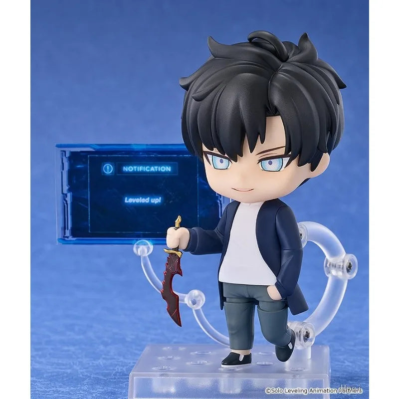 GOOD SMILE COMPANY Genuine NENDOROID Series SOLO LEVELING Anime  Sung Jin Woo Model Toy Movable Model Exquisite Toy Collectibles