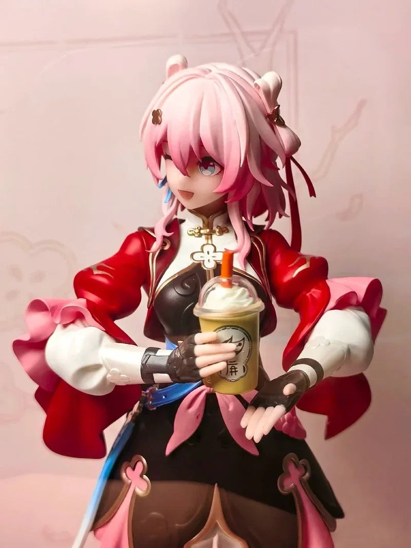 In Stock Original Myethos Gift March 7th 1/8 Honkai Star Rai Game Action Anime Figure Model Kawaii Ornament Statue Xmas Gifts