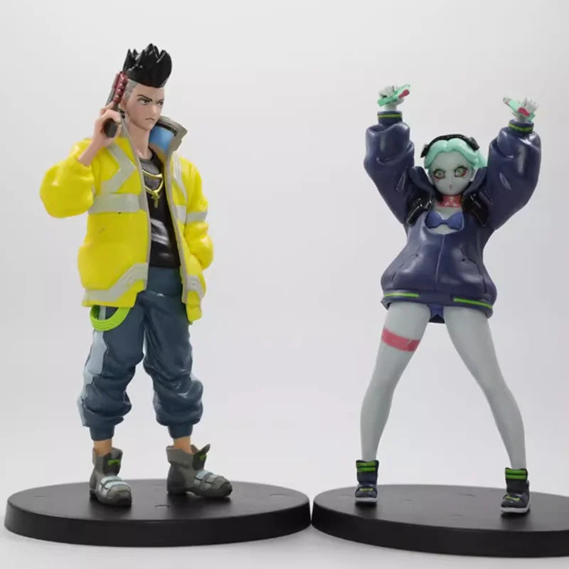 Cyberpunk Edgerunners Rebecca Standing Model High Detail Clear Toy Gift Cool Action Figure Collectible Toys & Hobbies