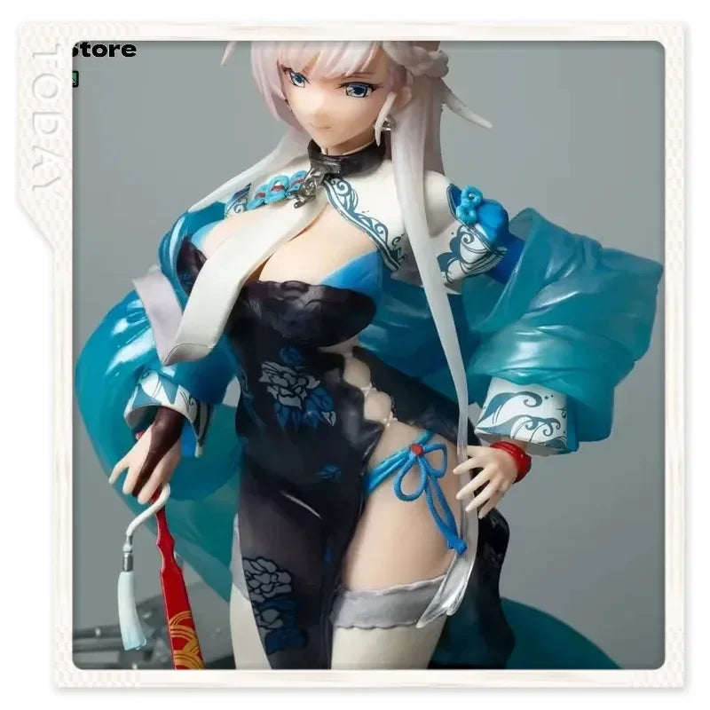 Pvc Figure Anime Azur Lane Belfast The Rose Of The Clouds Standing Posture 1/7 Scale Boxed Collectible Decor