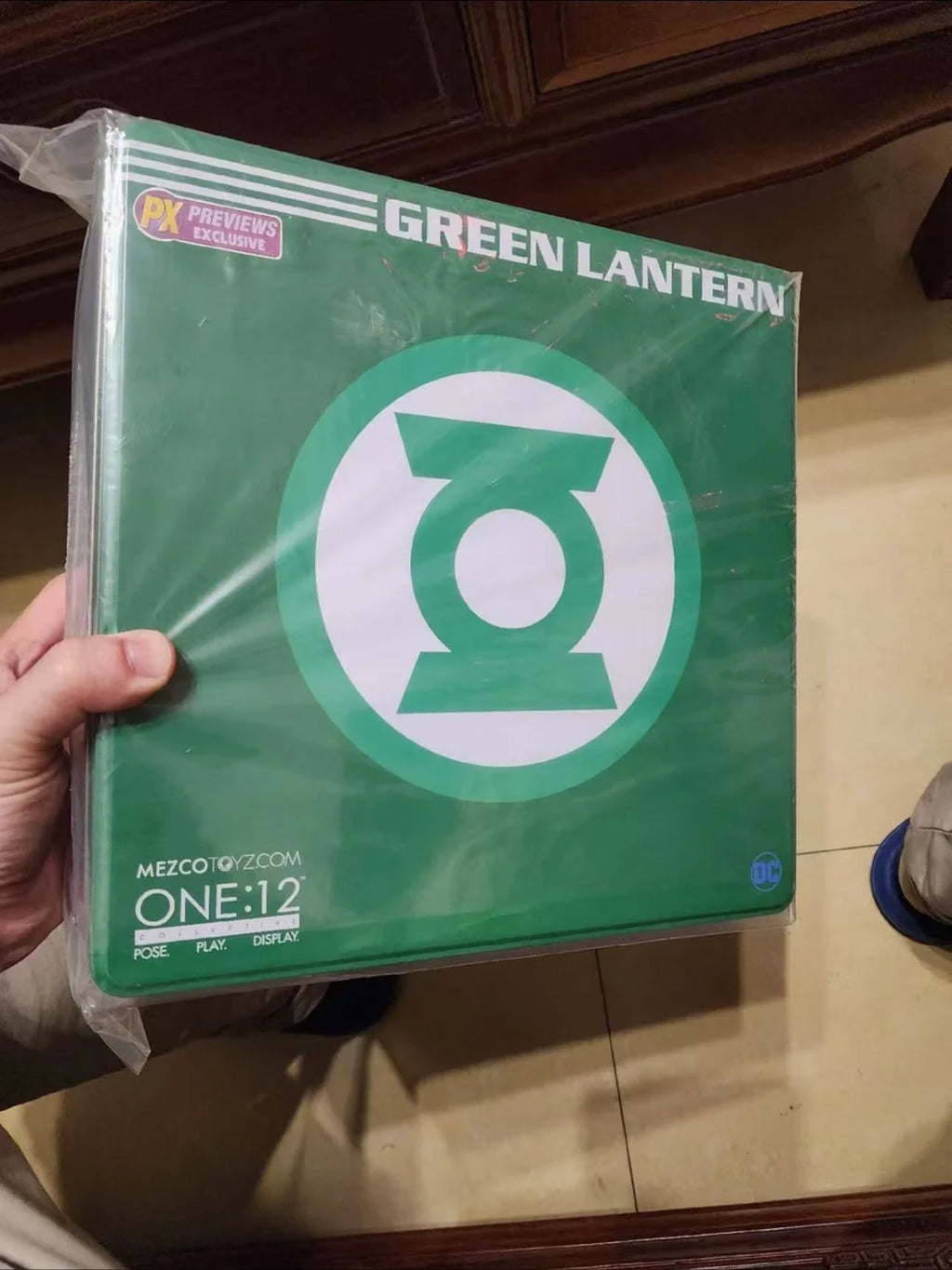 In Stock PX Version Mezco ONE:12 Green Lantern Hal Jordan Anime Action Collection Figures Model Toys Gifts for Kids