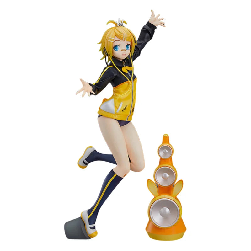 10original Max Factory 1/7 Kagamine Rin Kagamine Len Miku Project Diva F 2nd Stylish Collectible Toys Birthday Gift