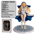 26cm Sister Charlotte In Sacred White Japanese Cartoon Figures Game Models Statue Girl Models Boys Collectible Ornament Doll Toy
