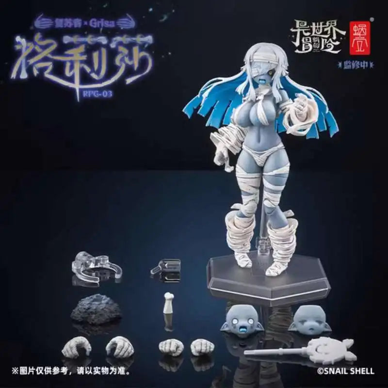 Snail Shell Grisa Rpg-03 Rpg03 1/12 Resuscitation Zombie Rpg-03 Gift Anime Peripheral Action Model Figure Collection