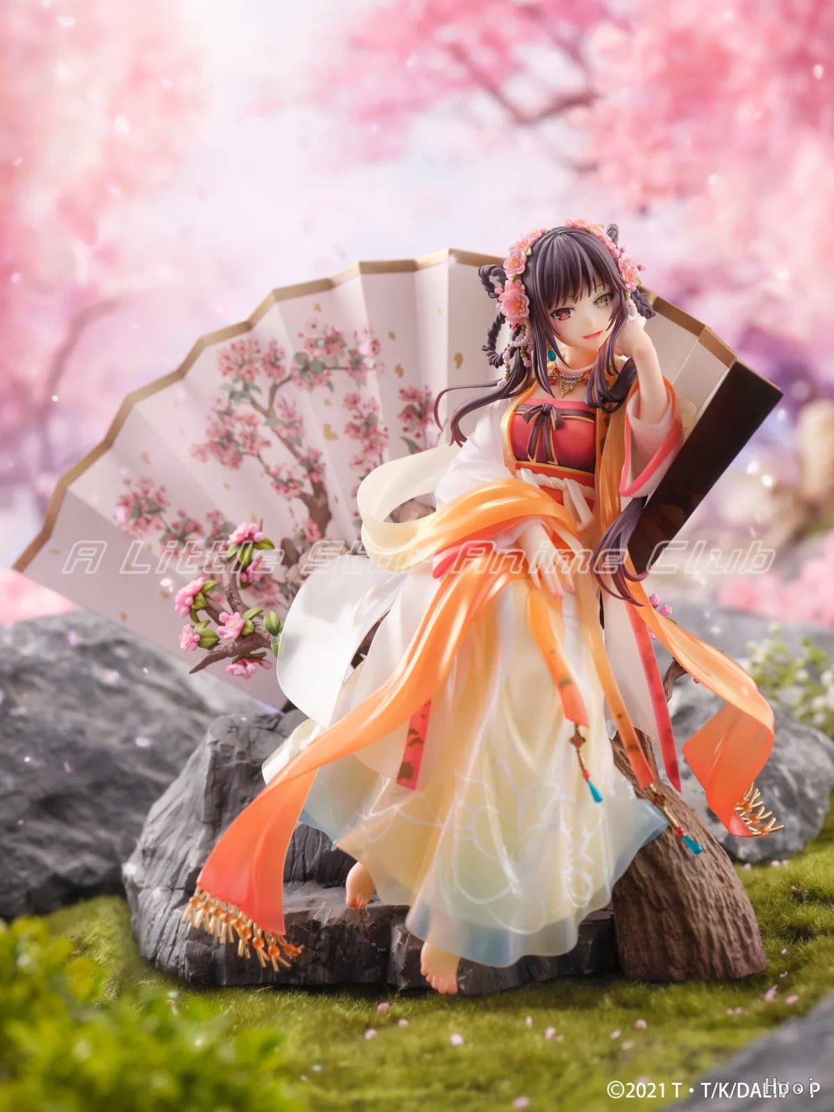 In Stock Original SSF DATE A LIVE Kurumi Tokisaki Hanfu  1/7 Anime Figure Model Collection Toys