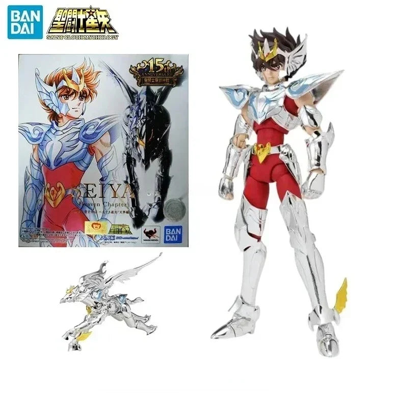 In Stock Bandai Saint Cloth Myth Fifteenth Pegasus Pegasus Chapter Celestial Version Animation Action Figure Model Children Toy
