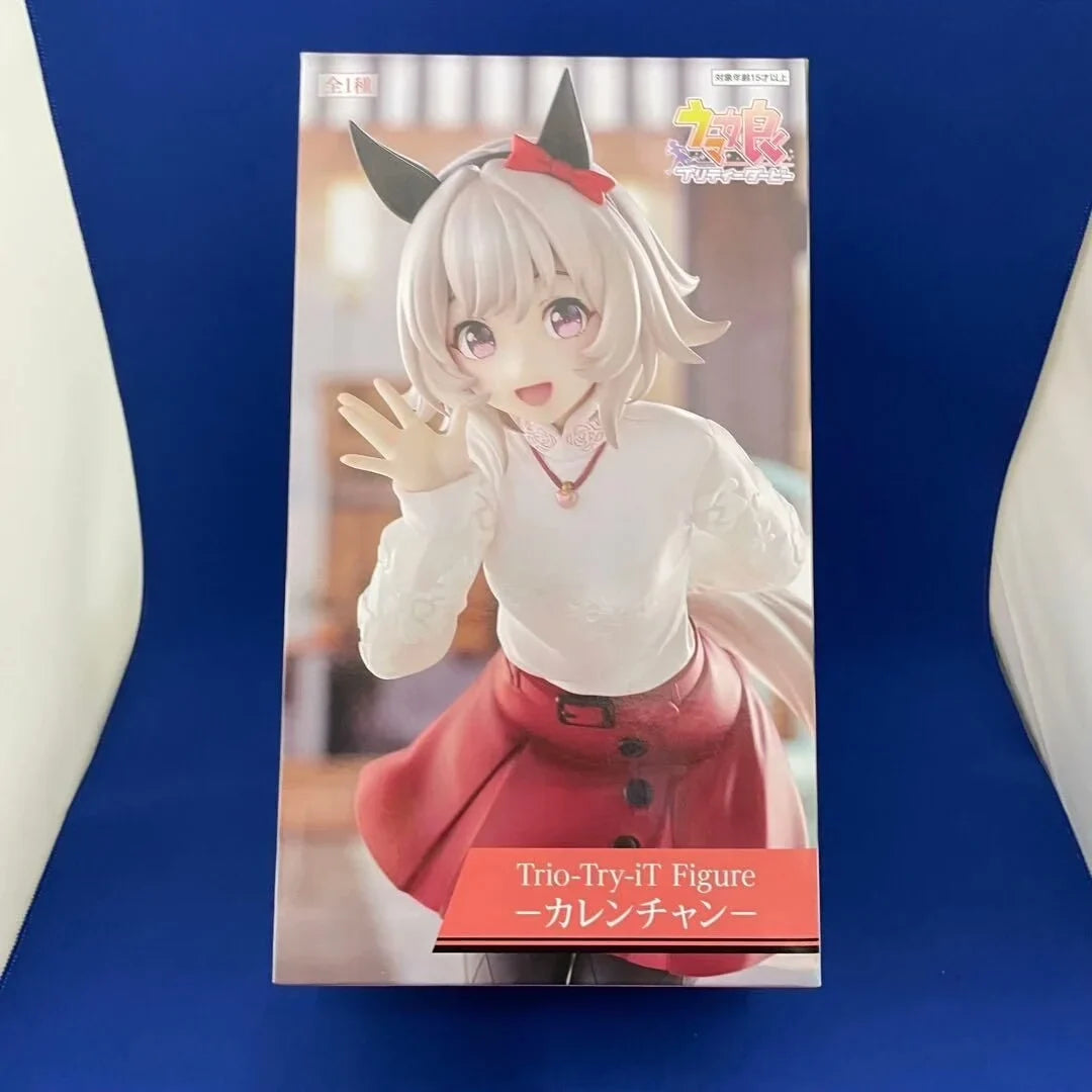 Original FuRyu PrettyDerby Trio-Try-iT Figure Curren Chan Animation Figure Collection Model Toy