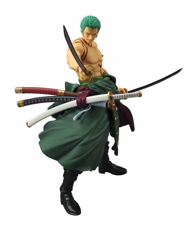 Anime One Piece MegaHouse Variable Action Heroes Roronoa Zoro New World Ver. PVC Action Figure Collection Model Toys Doll Gifts