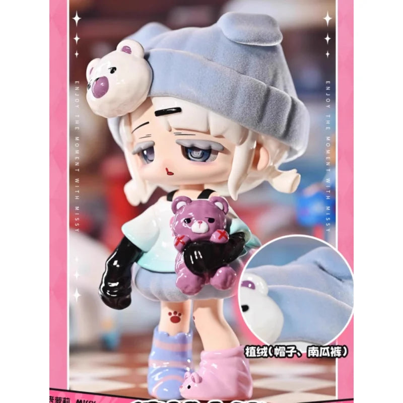 Missy Sweet Mourning Lolita Series  Cute Action Figure Toys Kawaii Anime Figures  Dolls Toy Gift