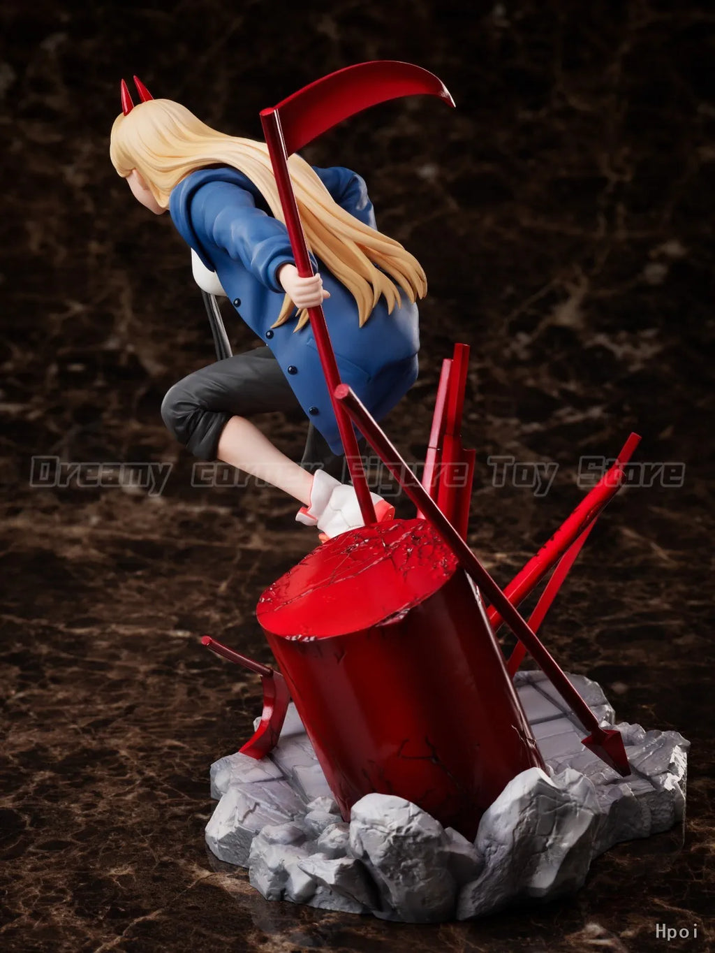 【In Stock】Original F:NEX MAPPA CHAINSAW MAN POWER 1/7 Scale Figure Model Collection Toy