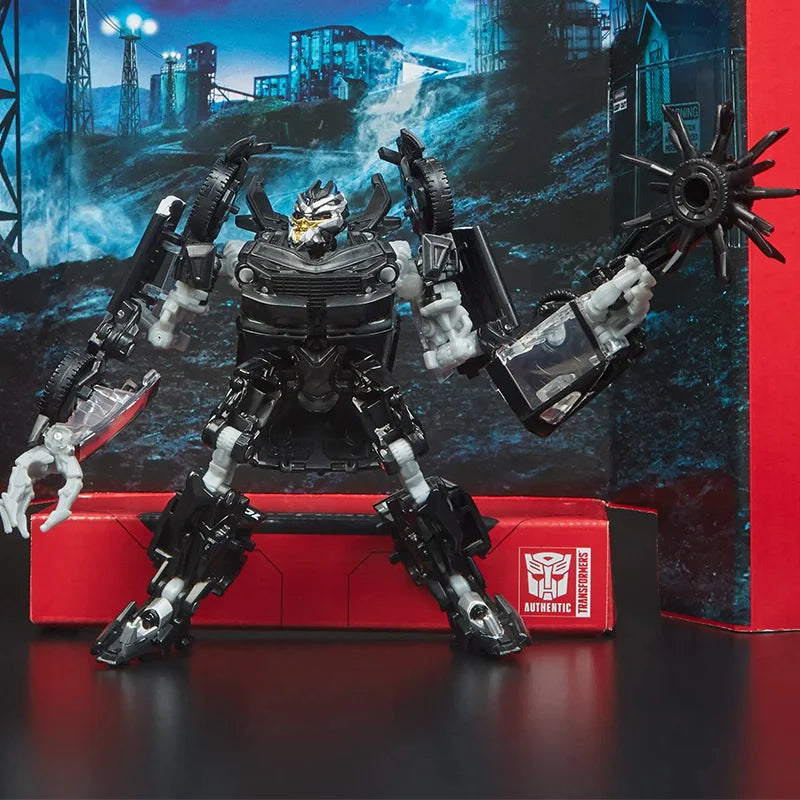 100% In Stock Original Hasbro Takara Tomy SS 28 SS28 Deluex Barricade Autobot Anime Model Toys Action Figures