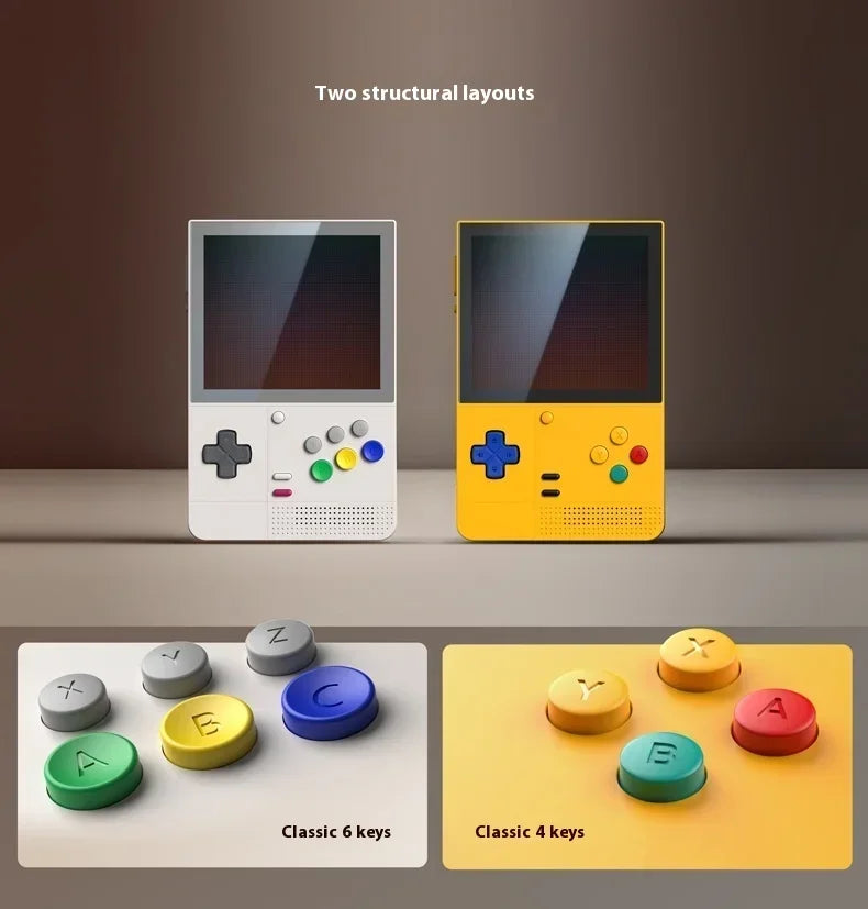 Retroid Pocket Classic Game Console Custom 3.92" 1240*1080 AMOLED 500Nits Screen 5000mAh 6 Keys Retro Handheld Game Consoles 11