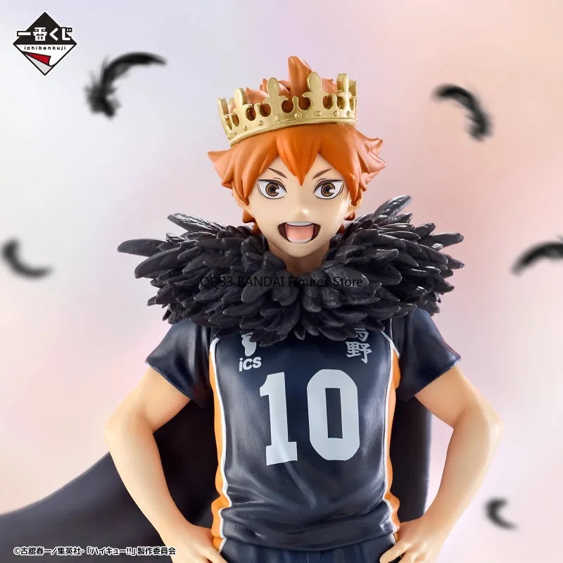 Bandai Ichiban Kuji Haikyuu!! 10th Anniversary Hinata Shoyo Kageyama Tobio Figure Prize Anime Figure Action Model Collectibles