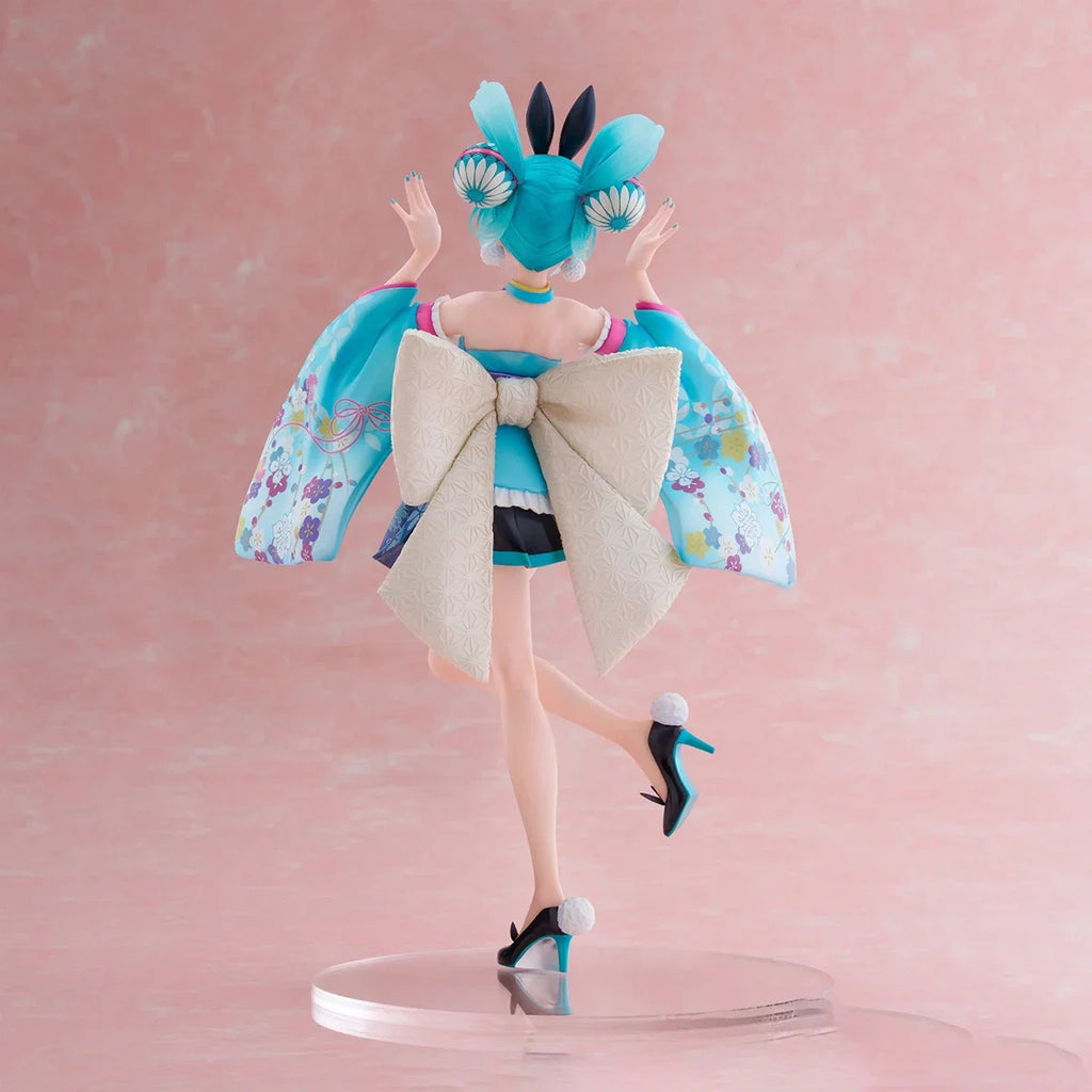 Original FuRyu F:Nex 1/7  Piapro Characters - Hatsune Miku Wa-Bunny Anime Action Figures Model Collectio Toy Gifts Toys