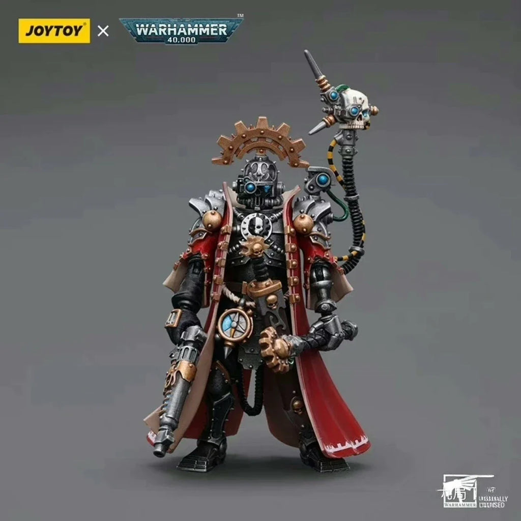 JOYTOY  40k 1/18 Action Figures Anime Adeptus Mechanicus Squirrel Marshal Collection Model Toys