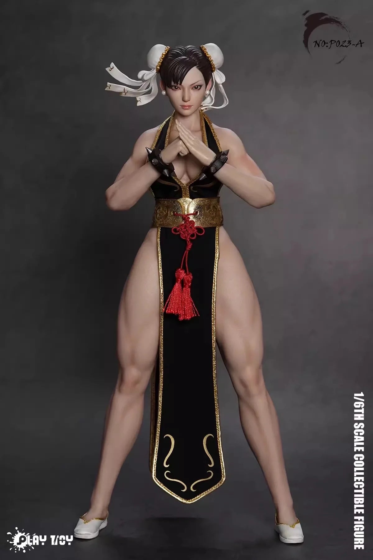 【In Stock】Original PLAY TOY P023 Street Fighter Chun Li Animation 1/6 Action Figure Model Toys Ornaments