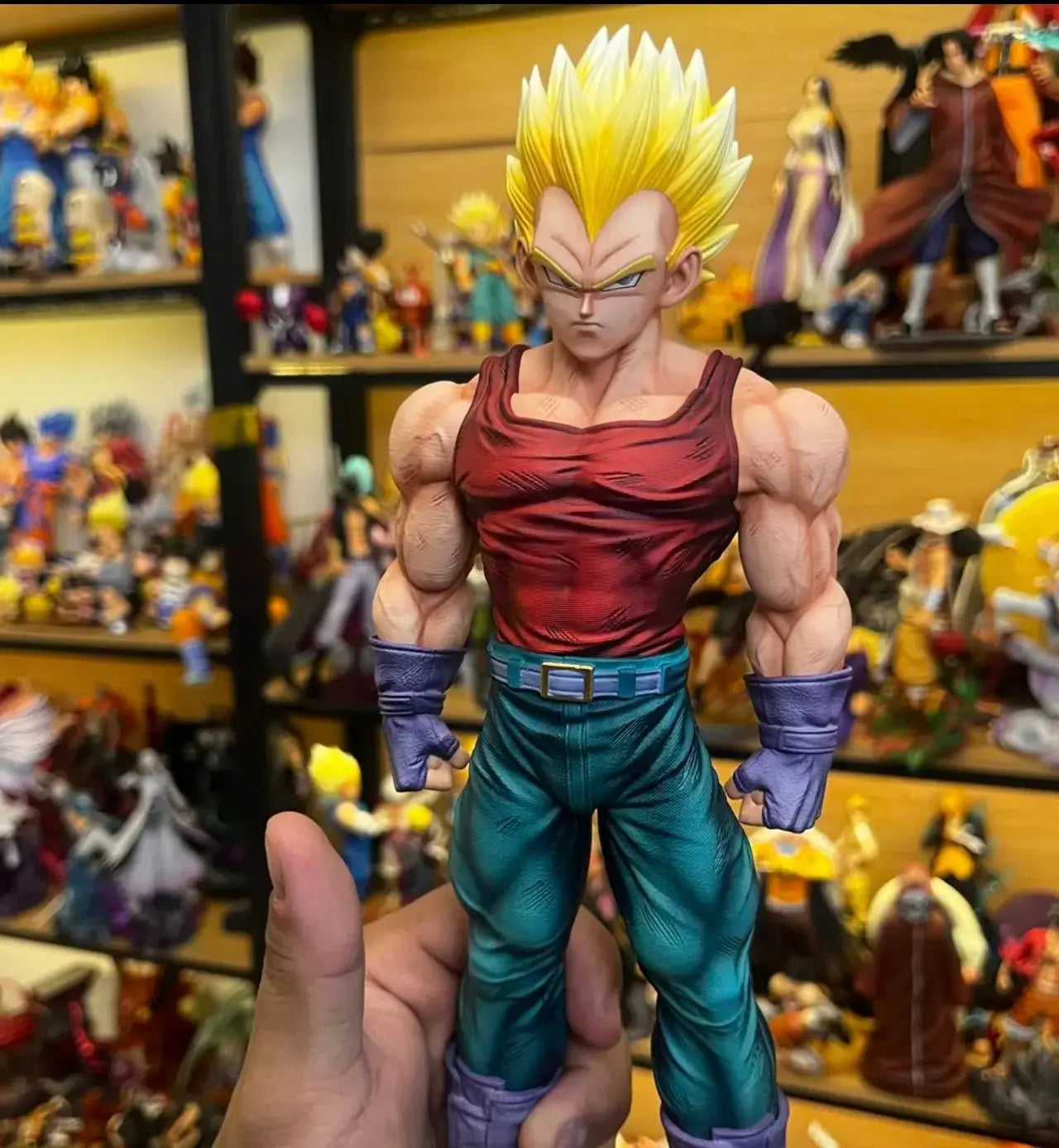 【IN STOCK】 JG studio 31cm Dragon Ball GT Baby&Vegeta Figure Super Saiyan anime Figures PVC Statue 2 heads Model Toys Gifts