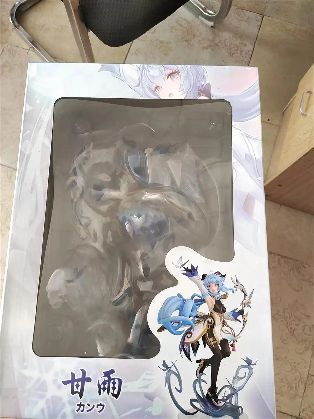 【Presale】Action Figurals Genshin Impact Statue Figures Ganyu Anime Figurine Cartoon Toy Collectible Model Toy