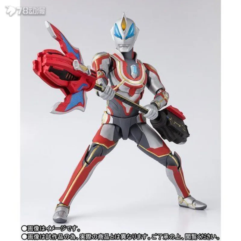 BANDAI Original S.H.Figuarts Series Jed Ultraman's Ultimate Final Form Anime Action Figures Toys for Boys Gift Collectible Model