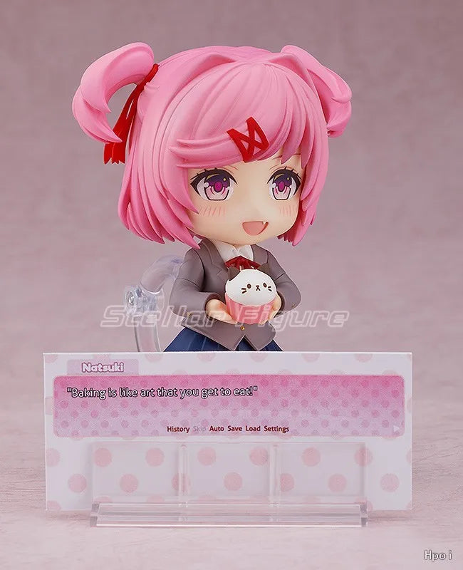 【SF】In Stock Original GSC Nendoron 2077 Doki Doki Literary Club Natsuki Figures Model Collection Anime