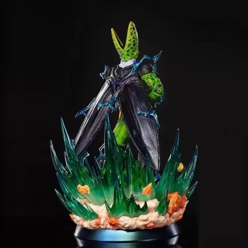 New Dragon Ball Z Cell Figure 40cm PVC Action Figures GK Statue Room Ornament Collection Model Toys Birthday Gifts