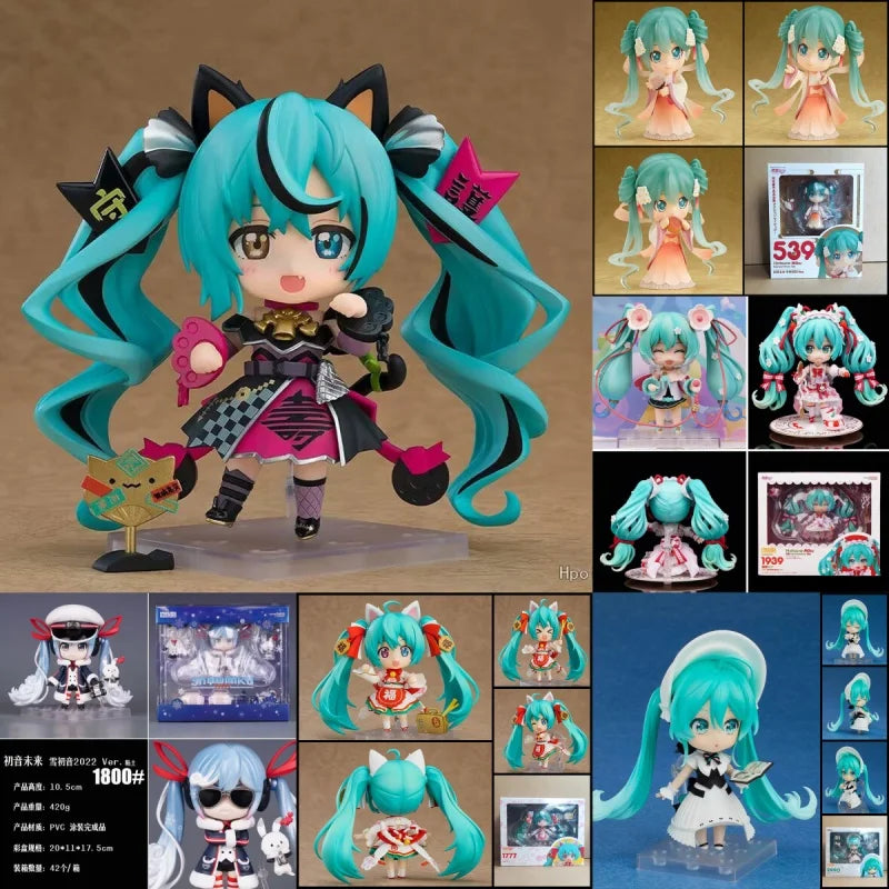 Hatsune Miku Animation Game Peripherie Spielzeug Sakura Snow Miku Anime Action Bewegliche Modellfiguren Sammlung NTR