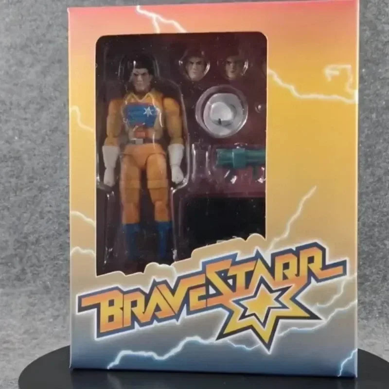 In stock Saint Model DMS 1/12 BraveStarr Interstellar Sheriff Bresta Sheriff Anime Action Figures Model Toys Gifts