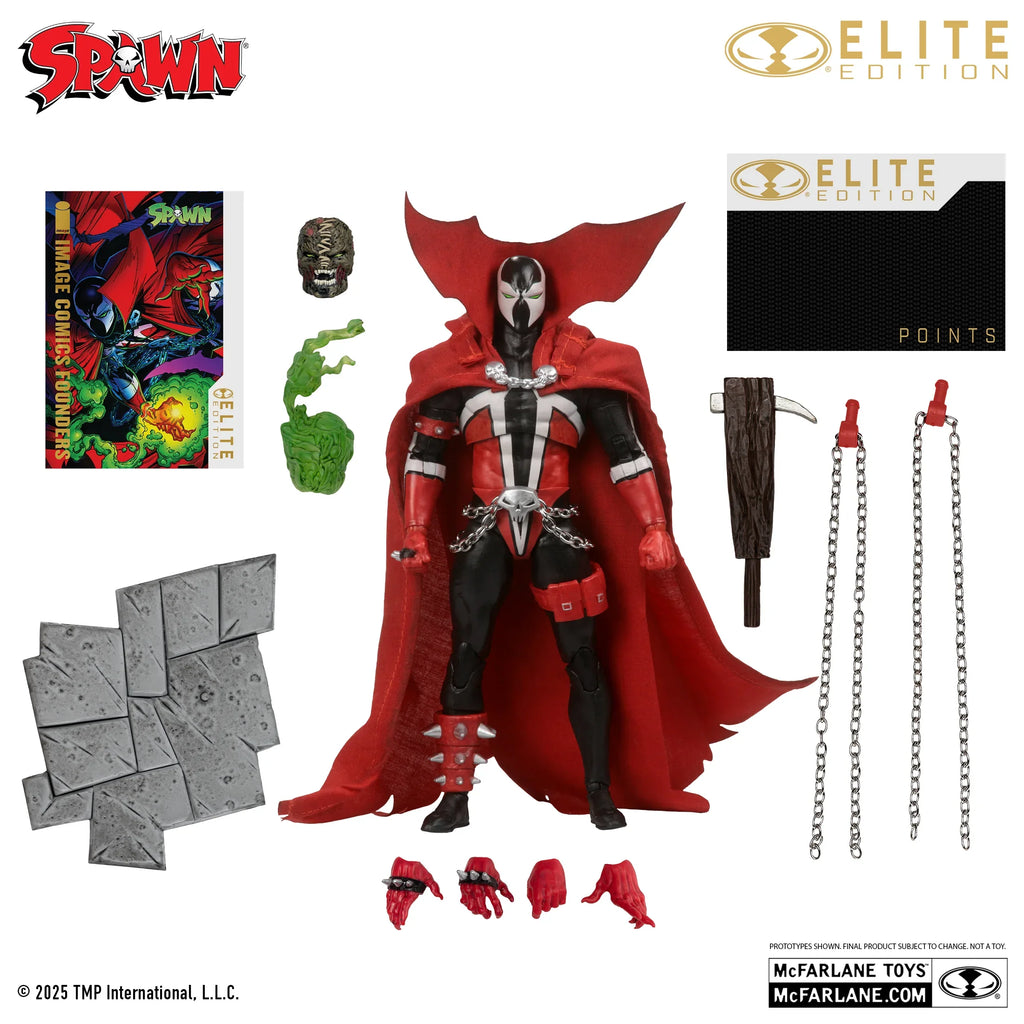 McFarlane Toys SPAWN 18cm Action Figure Collector Edition Gold Label Todd SPAWN Model Doll