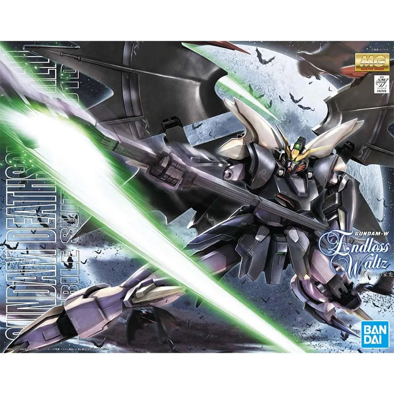 Bandai MG 1/100 XXXG-01D2 Deathscythe Hell EW Gundam Model Kit Action Figure Collectibles Anime Figures Toys for Boys Gift