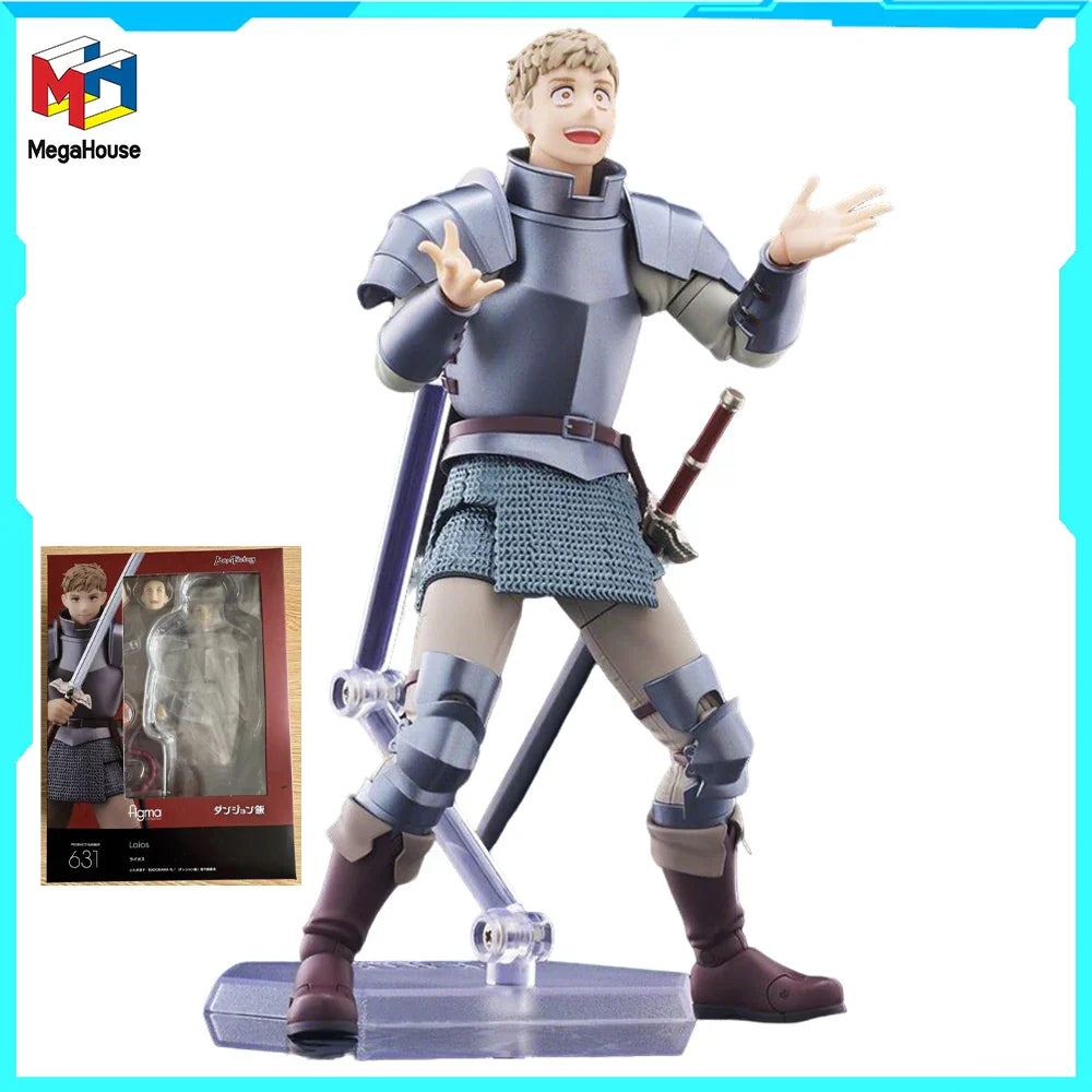 100 % Original auf Lager Max Factory Figma #631 Laios Touden Anime Figur Actionfigur Modell Dekoration Sammlung Geburtstagsgeschenk
