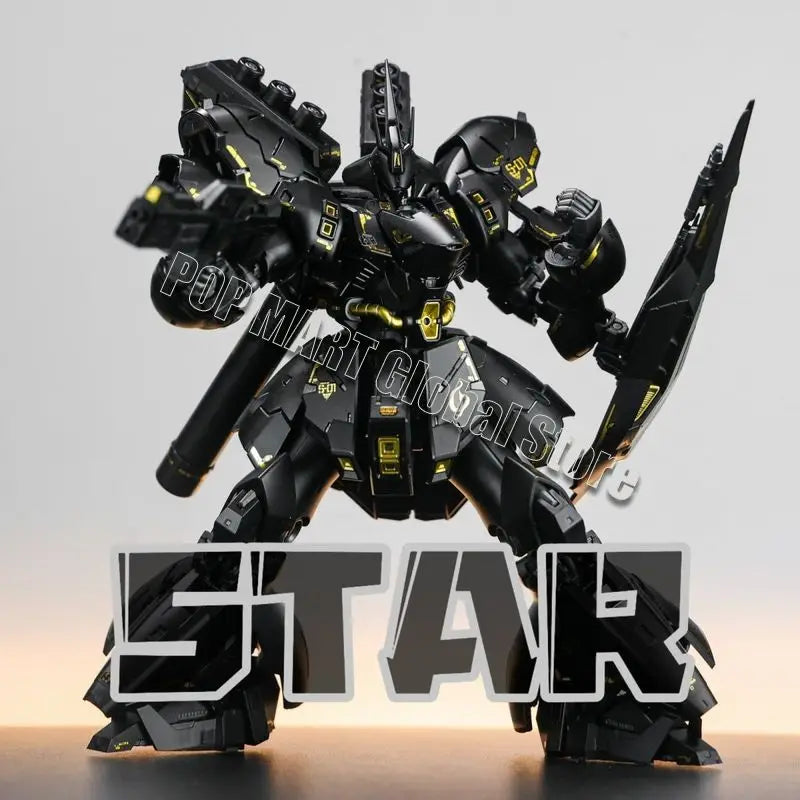 STAR Model 1/144 RG MSN-04 Sazabi black Assembly Model Kits Anime Action Figure Robot Plastic robot Model Gifts Toys