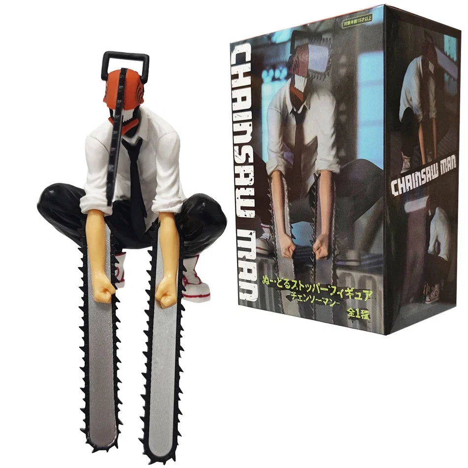 Hot Chainsaw Man Denji Anime Figure Denji/Power Action Figure 1560 Chainsaw Man Denji Figurine Adult Collectible Model Doll Toy