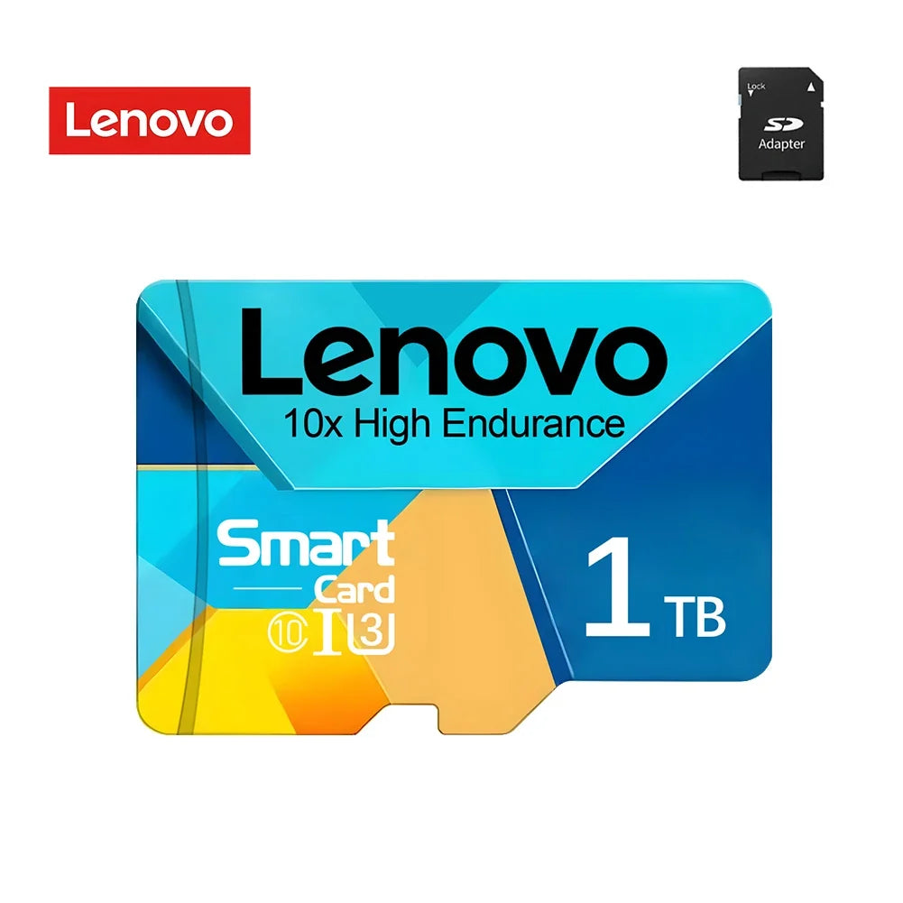 Lenovo 1TB High Speed Memory Card 512GB 256GB Class 10 2TB Micro TF SD Card 1TB SD Memory Card For Nintendo Switch Phone/Ps4