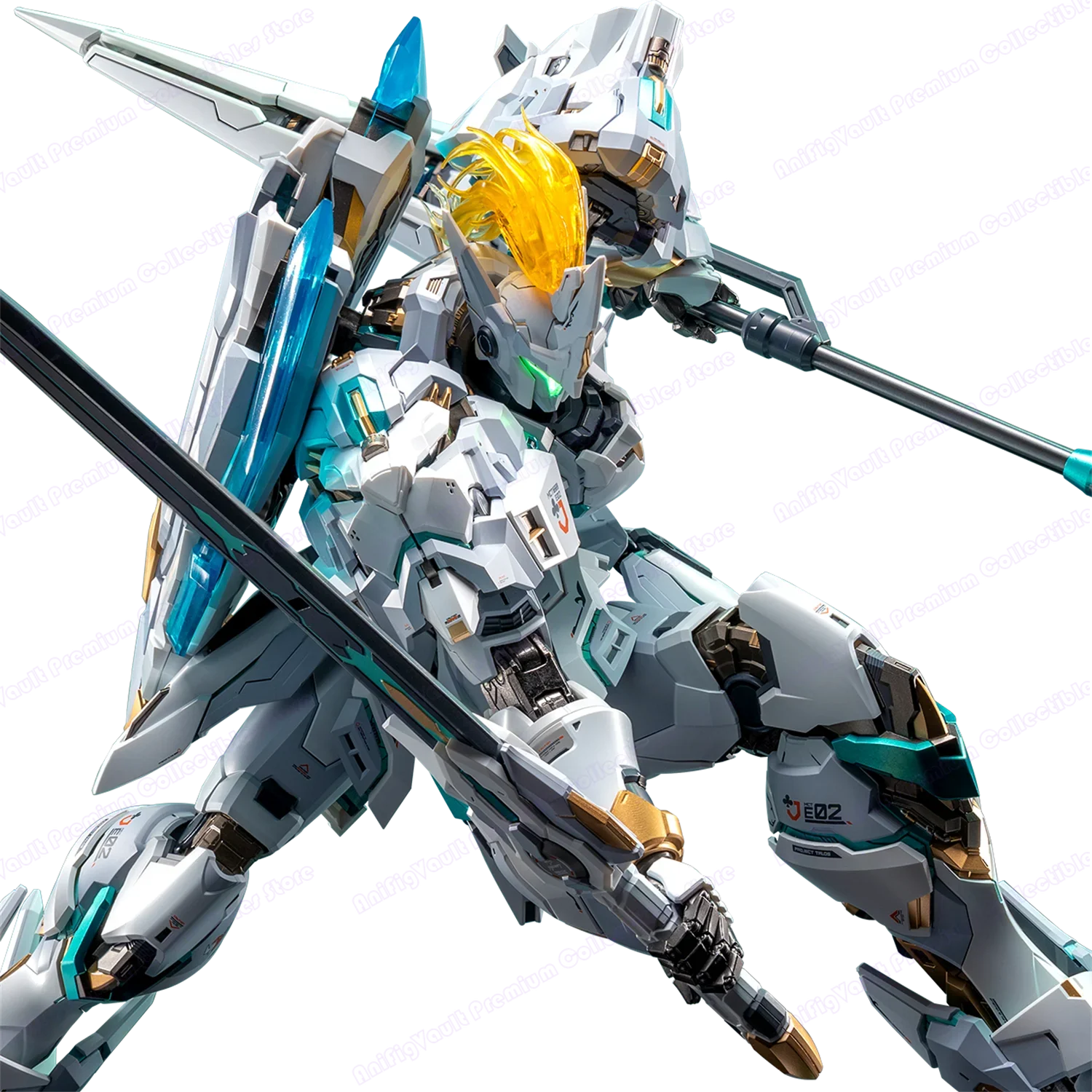 MOSHOW TOYS Progenitor Effect MCTEE02 MCT-E02 Limited Edition Knight In The Lake Metal Mecha Action Figure 【IN STOCK】