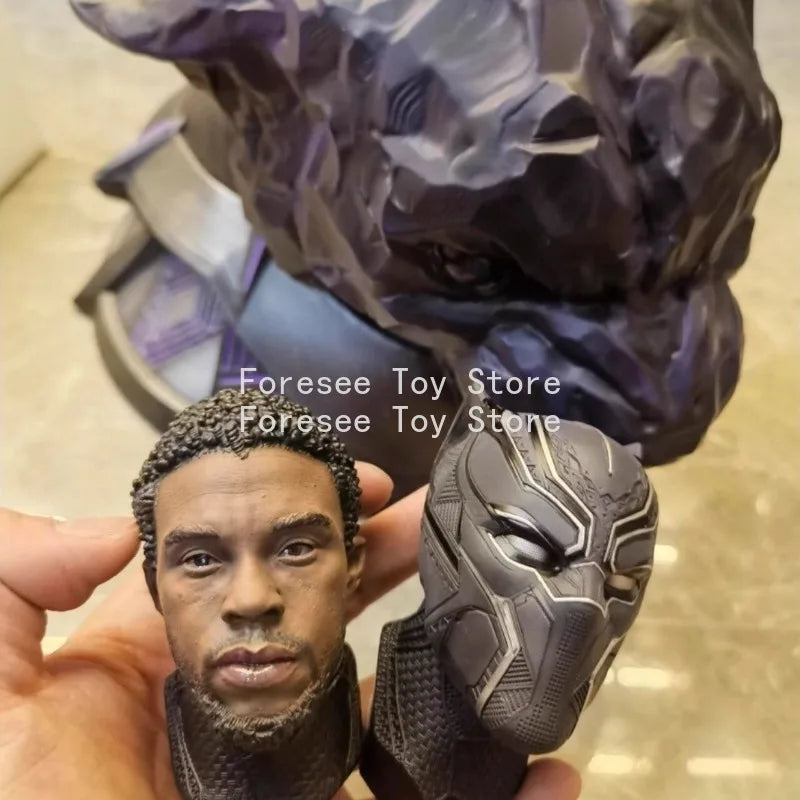 The Avengers 60cm Black Panther Figure Standing Posture Model Resin Material Anime Action Collect Desktop Ornaments Children Toy