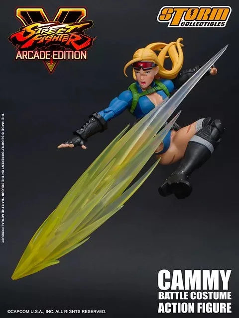 in stock Storm toys ST Street Fighter 5 CAMMY 1/12 movable doll hand-to-hand puppet