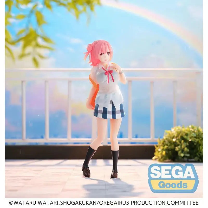 Original SEGA XStellar Yuigahama Yui (Houkago Tooriame) Anime Figures Action Figure Kawaii Doll Collectible Gift Figurine