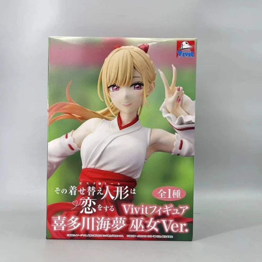 In Stock System Service Original Genuine My Dress-Up Darling Vivit Figure Kitagawa Marin Maiden Ver. Anime Girl Model Toys Gift