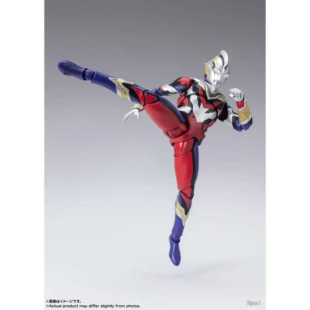 100% Authentic In Stock Bandai S.H.Figuarts Ultraman Trigger Carmeara & True Ultraman Trigger Anime Action Figure Collection