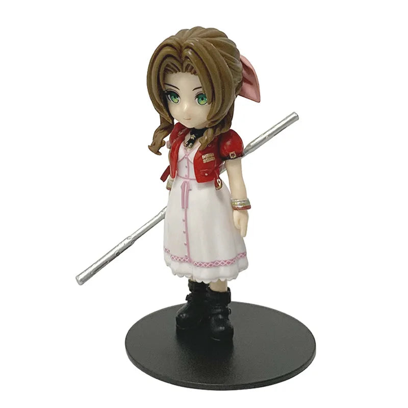 Final Fantasy 7 Rebirth Q Edition Tifazak Scroud Alice Handmade Model Ornament Scenery Surrounding