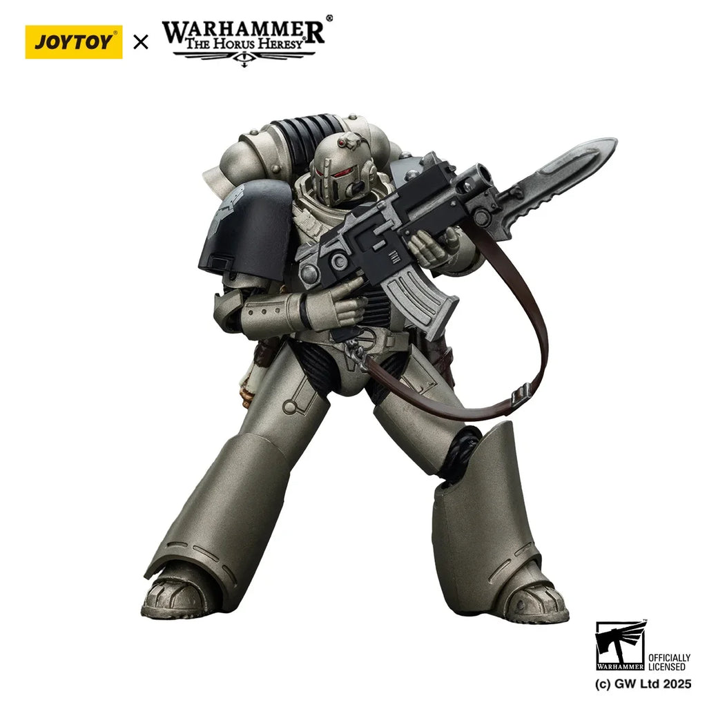 [Pre Order]JOYTOY Warhammer40K 1/18 Action Figure Iron Warriors MKVI Tactical Command Squad Chosen figures Toys