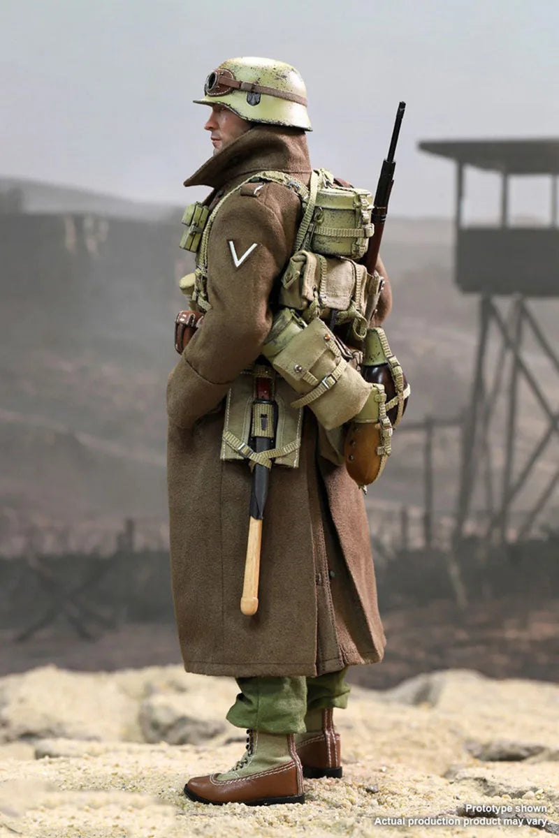 Did D80152 1/6 North African Army Infantry Military War Series Wwii Series Military Battle Version 12Inch Action Figure Model
